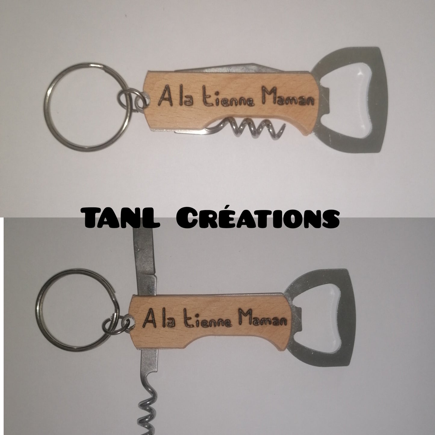 Porte clefs 2 en 1