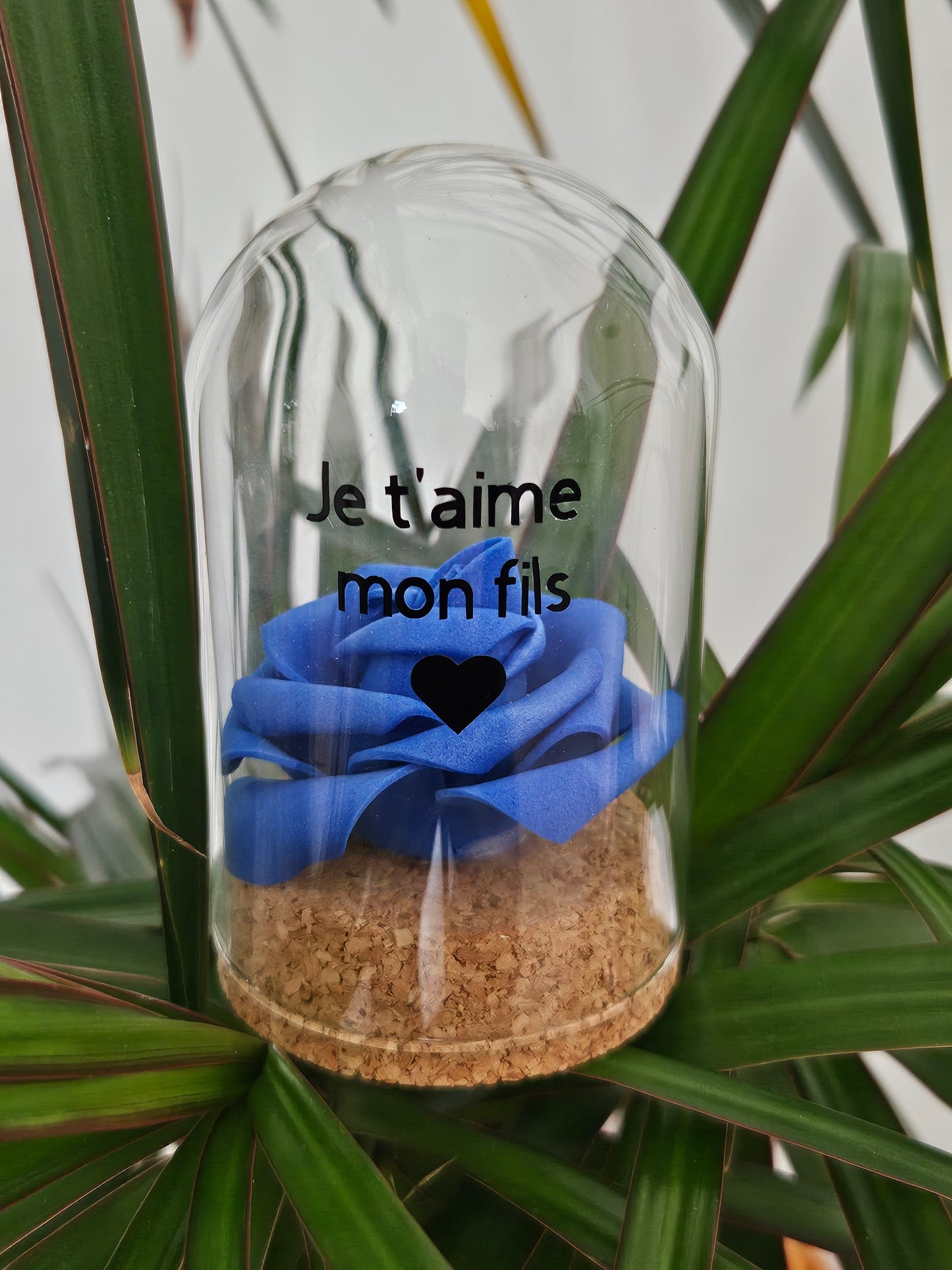 Petite cloche en verre