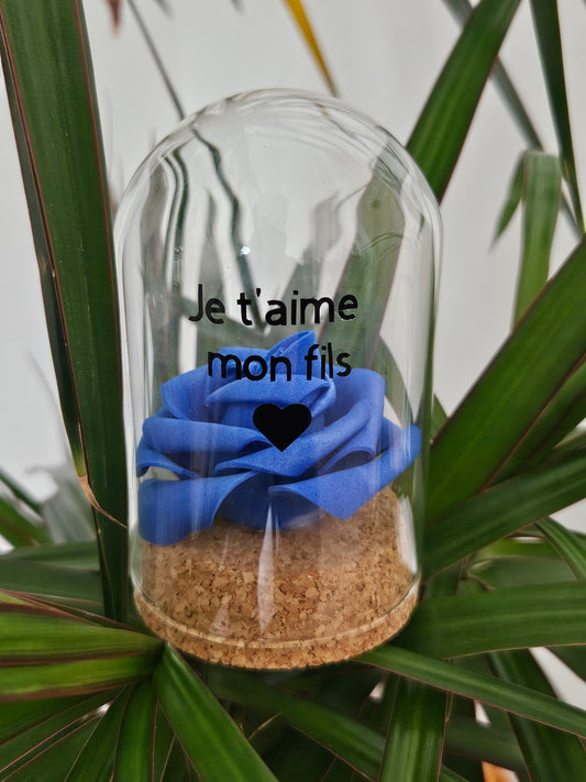 Petite cloche en verre