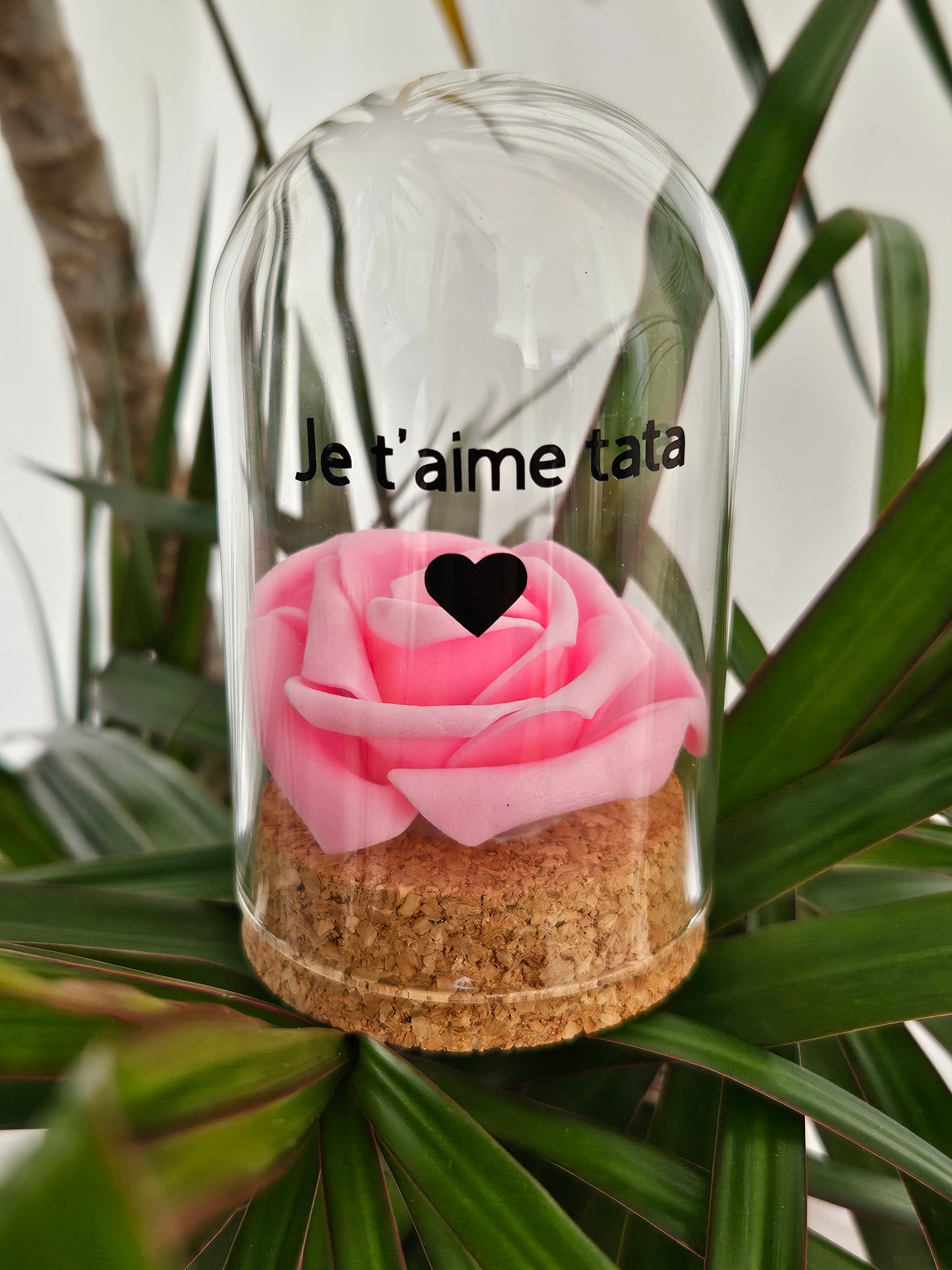 Petite cloche en verre