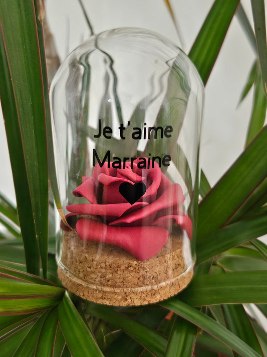 Petite cloche en verre